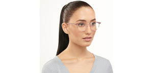 Pink Round Full Rim Women Eyeglasses by John Jacobs-152885