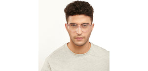 Pink Round Full Rim Women Eyeglasses by John Jacobs-152885