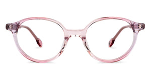 Pink Round Full Rim Women Eyeglasses by John Jacobs-152885