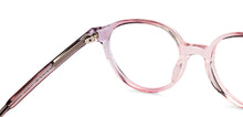 Load image into Gallery viewer, Pink Round Full Rim Women Eyeglasses by John Jacobs-152885
