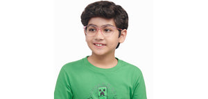 Pink Round Full Rim Kids Eyeglasses by Hooper-208933