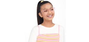 Pink Round Full Rim Kids Eyeglasses by Hooper-208933