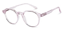 Load image into Gallery viewer, Pink Transparent Round Full Rim Women Eyeglasses by Vincent Chase-205508