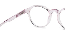 Load image into Gallery viewer, Pink Transparent Round Full Rim Women Eyeglasses by Vincent Chase-205508