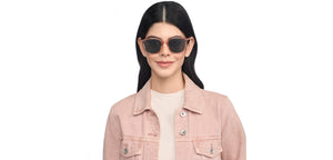 Pink Wayfarer Full Rim Women Sunglasses by John Jacobs-208303