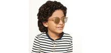 Load image into Gallery viewer, Pink Square Full Rim Kid Sunglasses by Hooper-200309