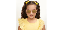 Load image into Gallery viewer, Pink Square Full Rim Kid Sunglasses by Hooper-200309