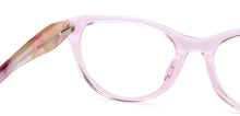 Load image into Gallery viewer, Pink Cat Eye Full Rim Kids Eyeglasses by Hooper-208713