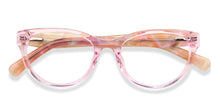 Load image into Gallery viewer, Pink Cat Eye Full Rim Kids Eyeglasses by Hooper-208713