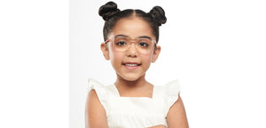 Transparent Square Full Rim Kids Eyeglasses by Hooper-152530