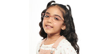 Load image into Gallery viewer, Pink Rectangle Full Rim Kids Eyeglasses by Hooper-152527