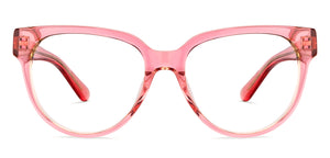 Pink Cat Eye Full Rim Women Eyeglasses by John Jacobs-152939