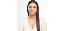 Load image into Gallery viewer, Pink Rectangle Full Rim Unisex Eyeglasses by John Jacobs-150857
