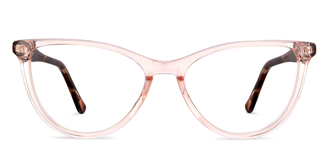 Pink Cat Eye Full Rim Women Eyeglasses by Vincent Chase-149700
