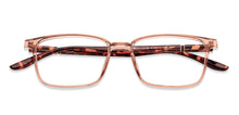 Load image into Gallery viewer, Pink Rectangle Full Rim Unisex Eyeglasses by Lenskart Air-150569