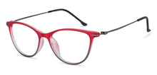 Load image into Gallery viewer, Red Cat Eye Full Rim Women Eyeglasses by Lenskart Air Online-140199
