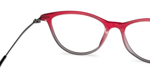 Red Cat Eye Full Rim Women Eyeglasses by Lenskart Air Online-140199