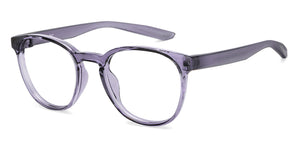 Purple Round Full Rim Unisex Eyeglasses by Lenskart Air-204182