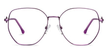 Load image into Gallery viewer, Purple Square Full Rim Women Eyeglasses by John Jacobs-152685