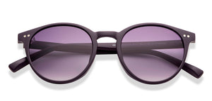 Purple Round Full Rim Unisex Sunglasses by Vincent Chase Polarized-212317