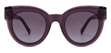 Load image into Gallery viewer, Purple Cat Eye Full Rim Unisex Sunglasses by John Jacobs-201685
