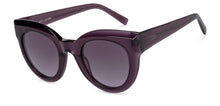 Load image into Gallery viewer, Purple Cat Eye Full Rim Unisex Sunglasses by John Jacobs-201685