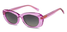 Load image into Gallery viewer, Purple Rectangle Full Rim Women Sunglasses by John Jacobs-213096