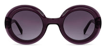 Load image into Gallery viewer, Purple Round Full Rim Unisex Sunglasses by John Jacobs-201690