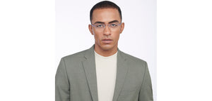 Purple Cat Eye Rimless Women Eyeglasses by Vincent Chase-208780