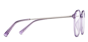 Purple Round Full Rim Unisex Eyeglasses by Lenskart Air-151679