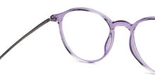 Load image into Gallery viewer, Purple Round Full Rim Unisex Eyeglasses by Lenskart Air-151679