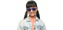 Load image into Gallery viewer, Black Wayfarer Full Rim Kids Sunglasses by Hooper-213663