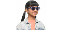 Load image into Gallery viewer, Black Wayfarer Full Rim Kids Sunglasses by Hooper-213663