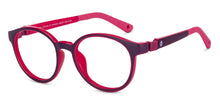 Load image into Gallery viewer, Purple Round Full Rim Kids Eyeglasses by Hooper-200662