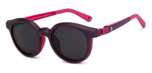Load image into Gallery viewer, Purple Round Full Rim Kids Eyeglasses by Hooper-200662