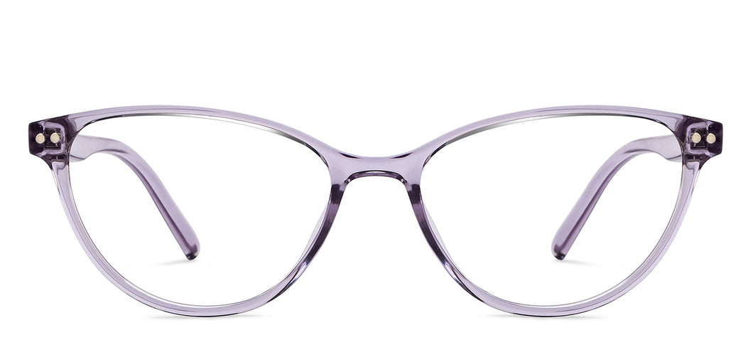 Purple Cat Eye Full Rim Unisex Eyeglasses by Lenskart Air-206133