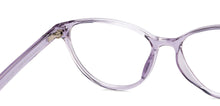 Load image into Gallery viewer, Purple Cat Eye Full Rim Unisex Eyeglasses by Lenskart Air-206133