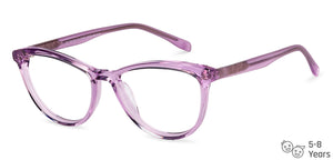 Purple Cat Eye Full Rim Kids Eyeglasses by Hooper-152516