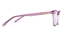 Load image into Gallery viewer, Purple Cat Eye Full Rim Kids Eyeglasses by Hooper-152516
