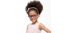 Load image into Gallery viewer, Purple Round Full Rim Kids Eyeglasses by Hooper-208720