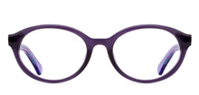Load image into Gallery viewer, Purple Round Full Rim Kids Eyeglasses by Hooper-208720