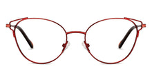 Load image into Gallery viewer, Red Cat Eye Full Rim Women Eyeglasses by Vincent Chase-152839