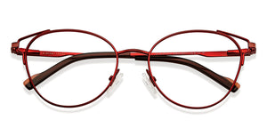 Red Cat Eye Full Rim Women Eyeglasses by Vincent Chase-152839