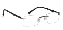 Load image into Gallery viewer, Grey Rectangle Rimless Unisex Eyeglasses by Vincent Chase Online-142259