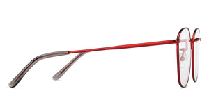 Red Square Full Rim Women Eyeglasses by Vincent Chase-204433