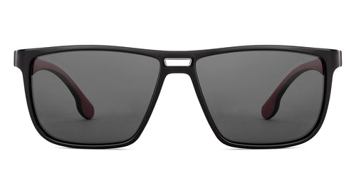 Black Wayfarer Full Rim Unisex Sunglasses by Vincent Chase Online-204574