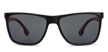 Load image into Gallery viewer, Black Wayfarer Full Rim Unisex Sunglasses by Vincent Chase Online-204567