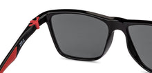 Load image into Gallery viewer, Black Wayfarer Full Rim Unisex Sunglasses by Vincent Chase Online-204567
