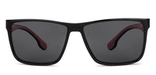 Load image into Gallery viewer, Black Wayfarer Full Rim Unisex Sunglasses by Vincent Chase Online-204581