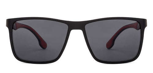 Black Wayfarer Full Rim Unisex Sunglasses by Vincent Chase Online-204582